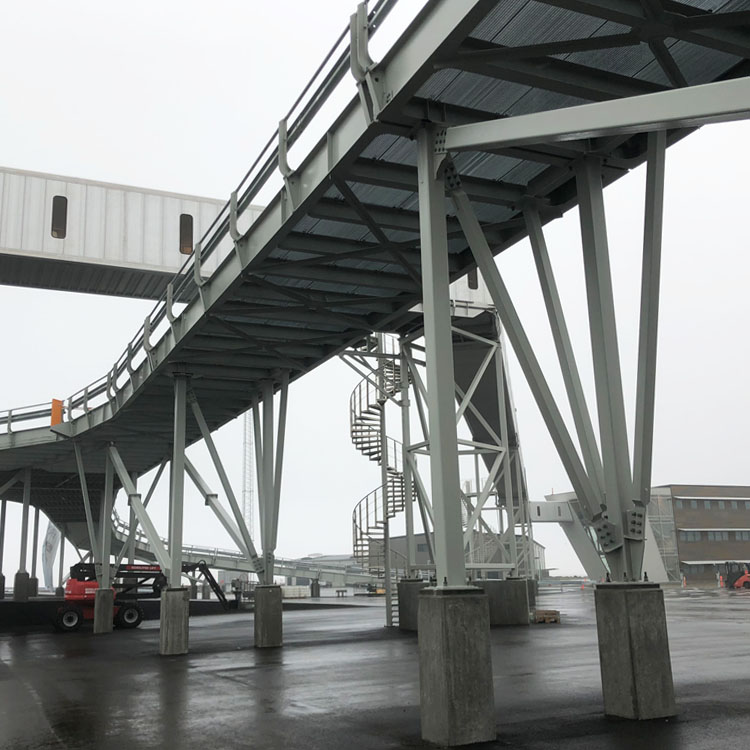 Passagerlandgang, ny færgeterminal Aarhus