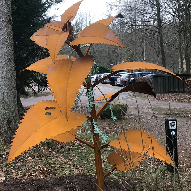 Blomsterskulptur