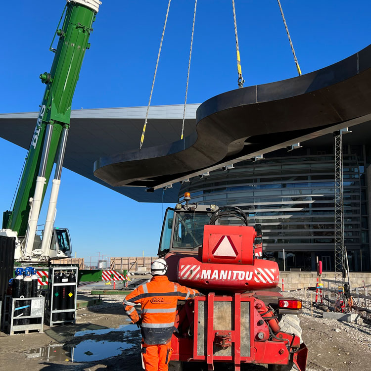 Bromontage ved Operaen