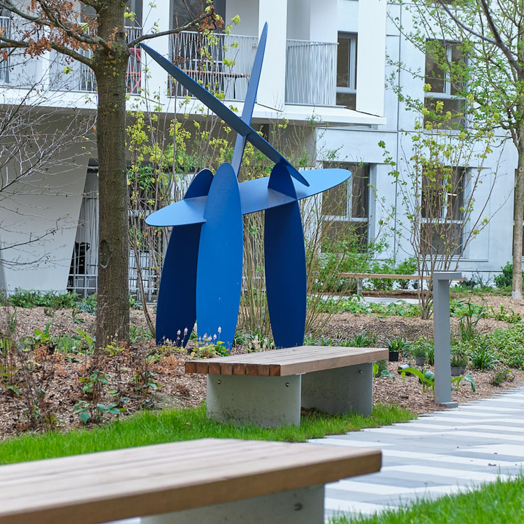 Kunstskulptur i Paris