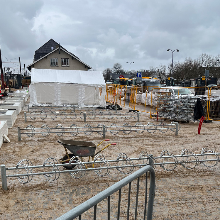 Cykelstativer, Hellerup Station